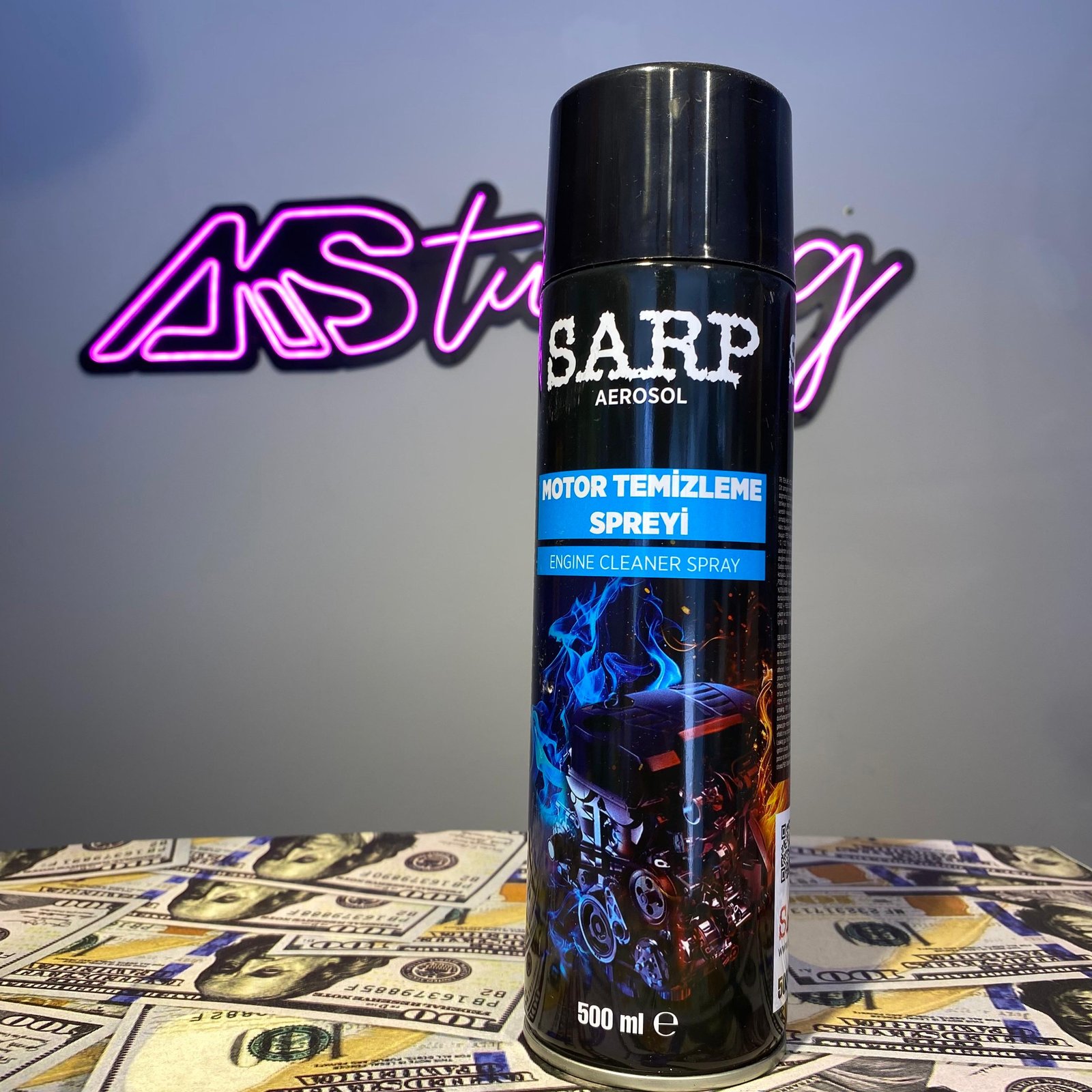 Sarp Aerosol Motor Temizleme Sprey