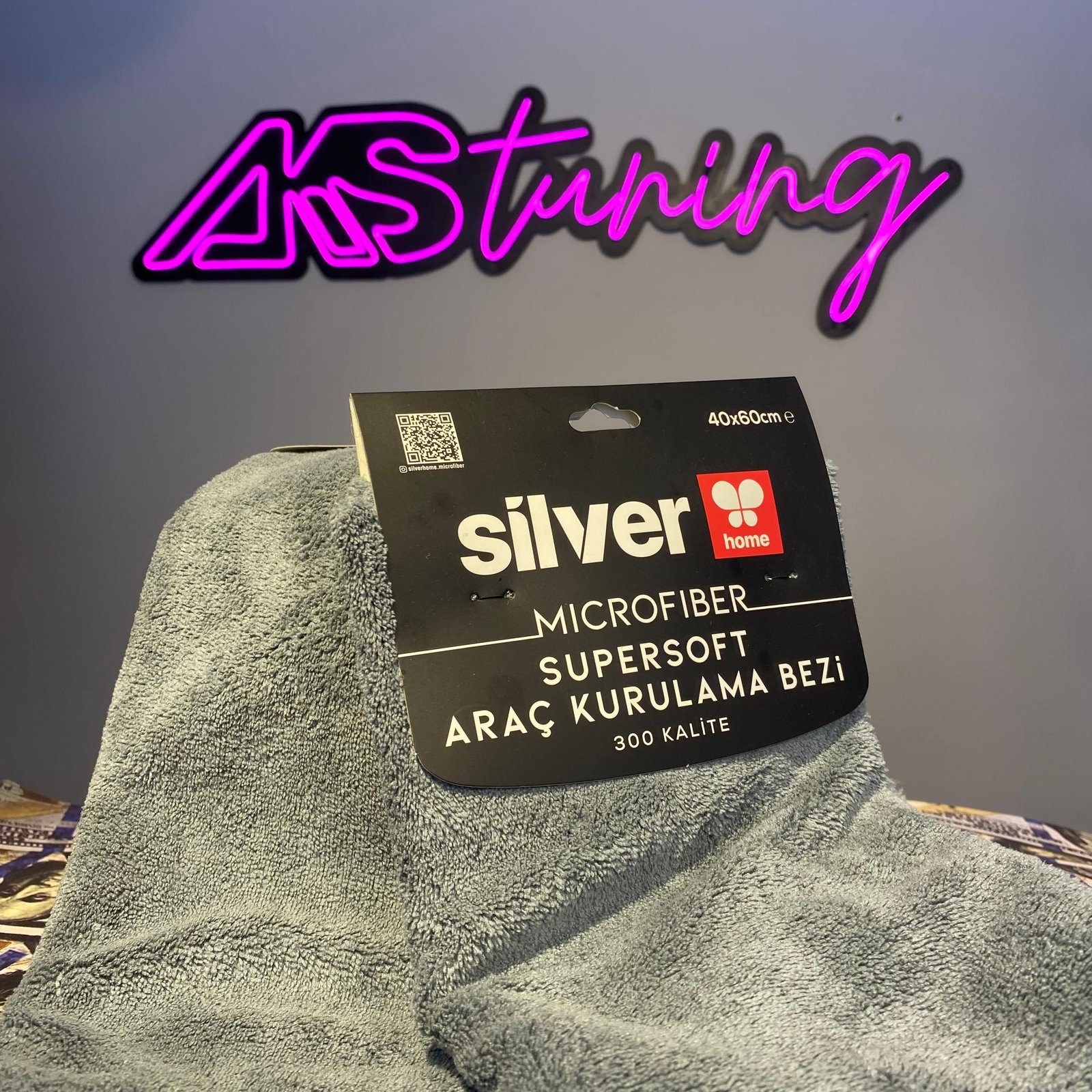 Silver Mikrofiber Kurulama Bezi