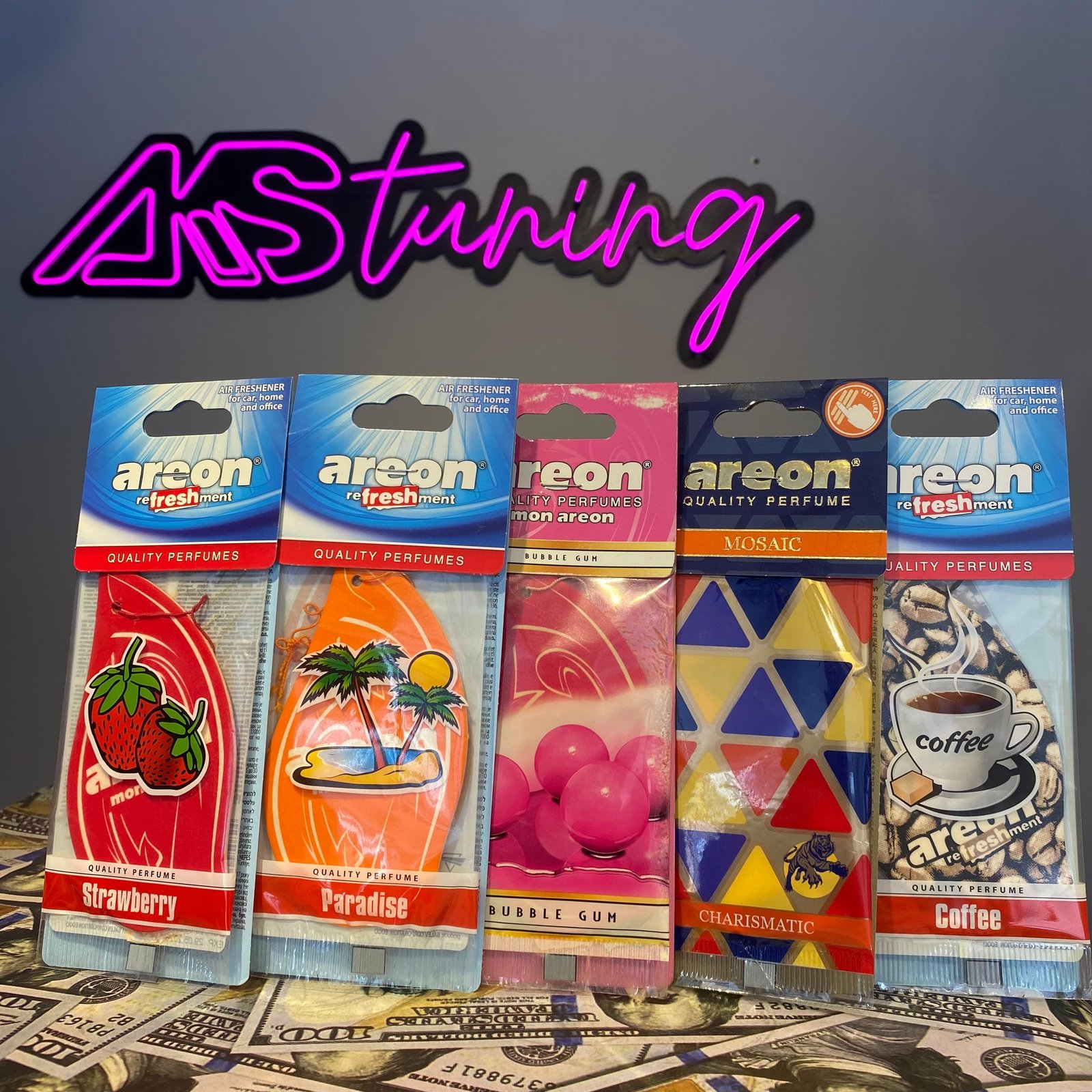 Areon Mozaik ve Yaprak Desen Koku